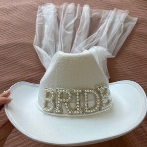 Show Me Your Mumu Bride Cowgirl Hat